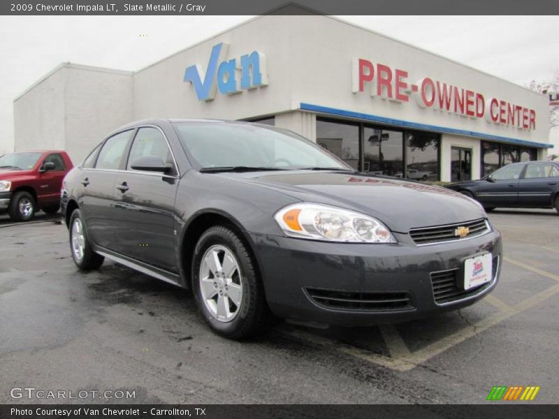Slate Metallic / Gray 2009 Chevrolet Impala LT