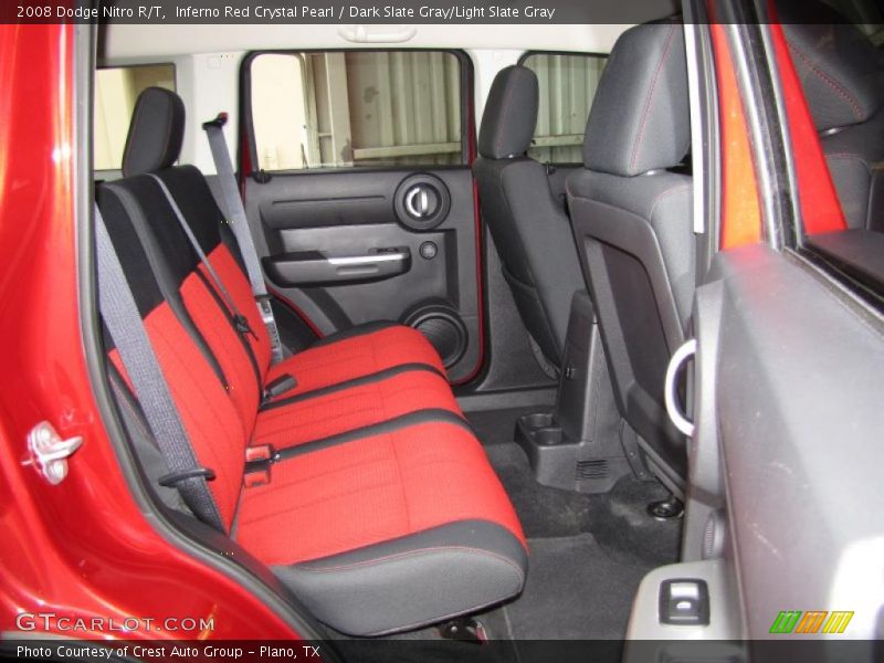 Inferno Red Crystal Pearl / Dark Slate Gray/Light Slate Gray 2008 Dodge Nitro R/T