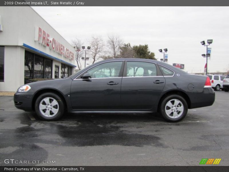 Slate Metallic / Gray 2009 Chevrolet Impala LT