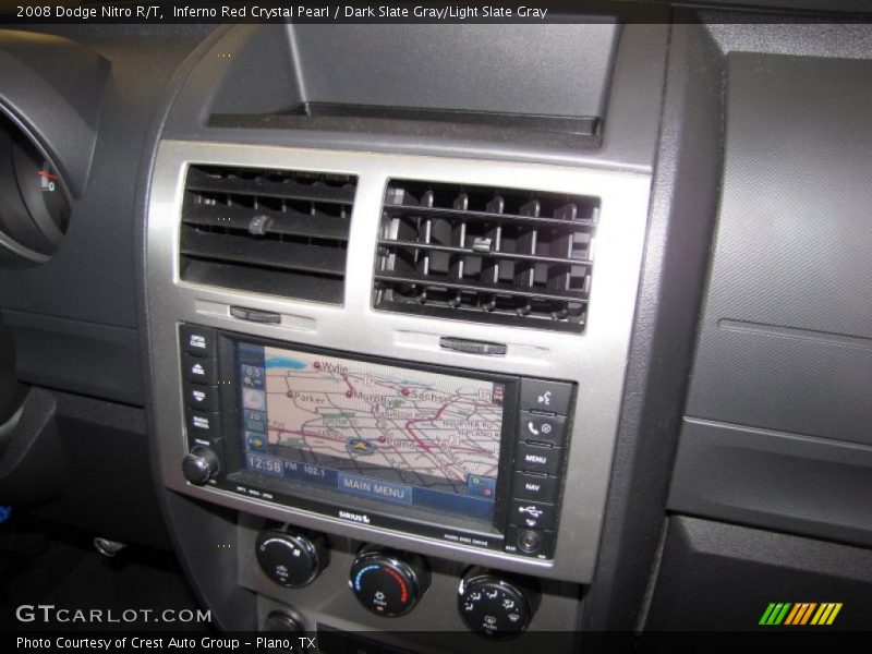 Inferno Red Crystal Pearl / Dark Slate Gray/Light Slate Gray 2008 Dodge Nitro R/T
