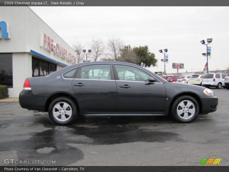 Slate Metallic / Gray 2009 Chevrolet Impala LT