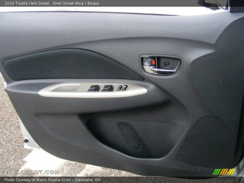 Silver Streak Mica / Bisque 2010 Toyota Yaris Sedan