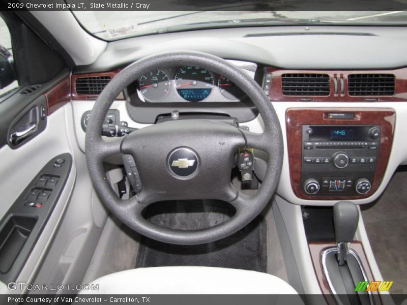 Slate Metallic / Gray 2009 Chevrolet Impala LT