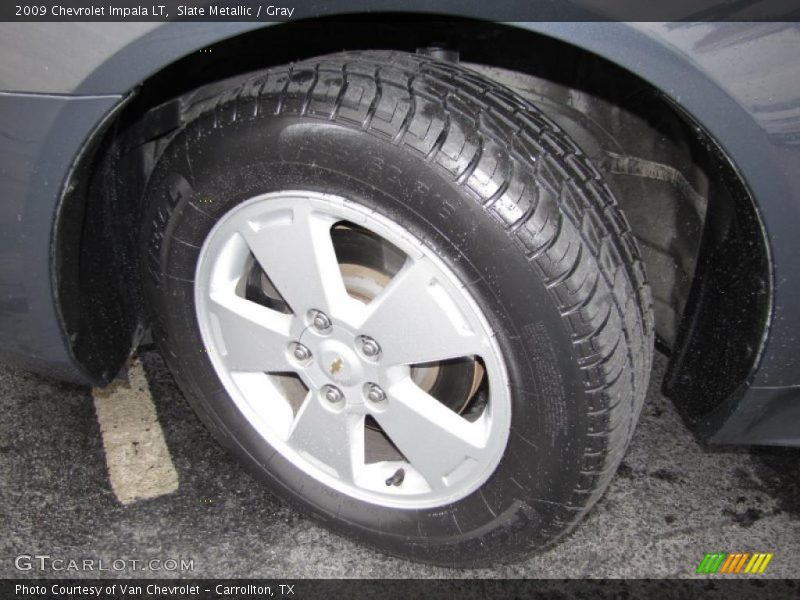 Slate Metallic / Gray 2009 Chevrolet Impala LT