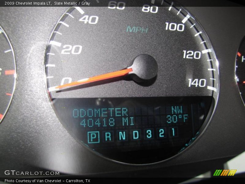 Slate Metallic / Gray 2009 Chevrolet Impala LT