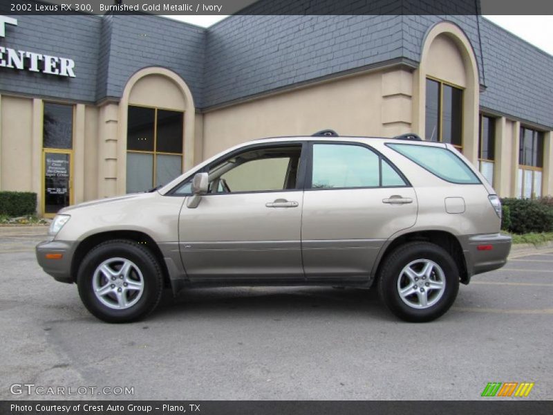 Burnished Gold Metallic / Ivory 2002 Lexus RX 300