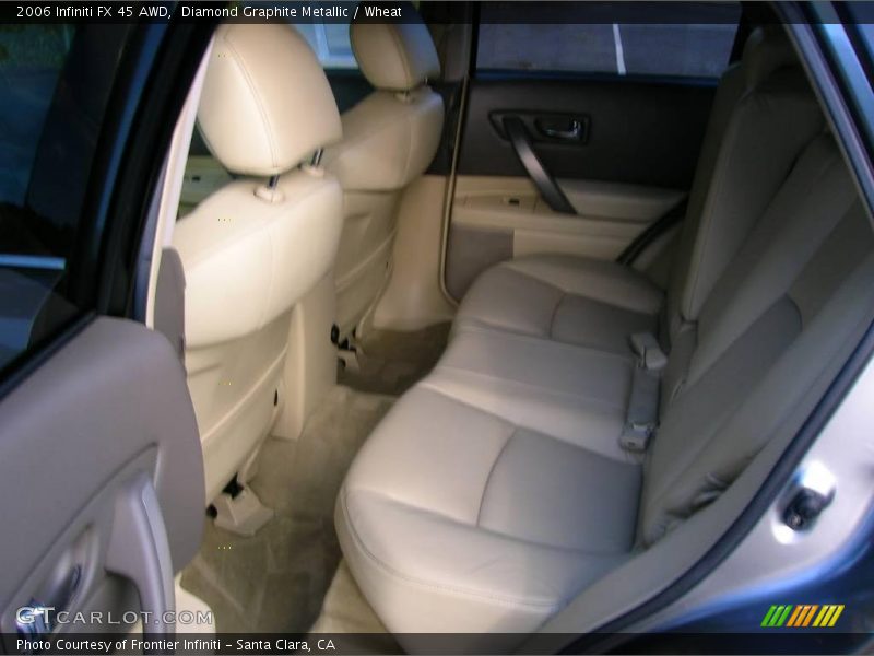 Diamond Graphite Metallic / Wheat 2006 Infiniti FX 45 AWD