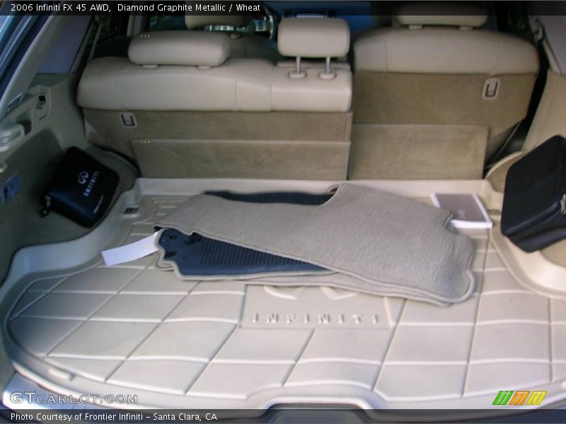 Diamond Graphite Metallic / Wheat 2006 Infiniti FX 45 AWD
