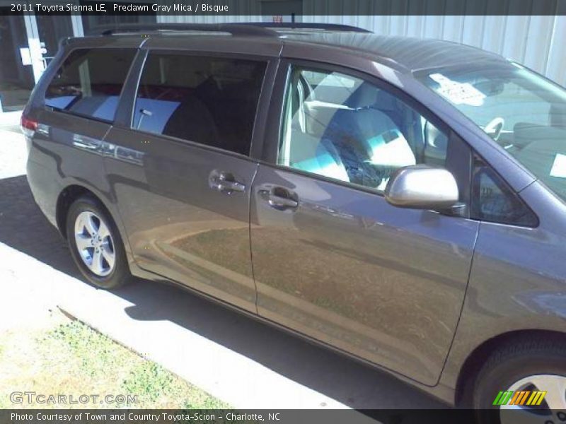 Predawn Gray Mica / Bisque 2011 Toyota Sienna LE