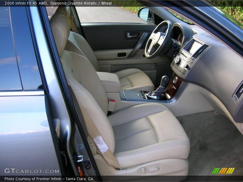 Diamond Graphite Metallic / Wheat 2006 Infiniti FX 45 AWD