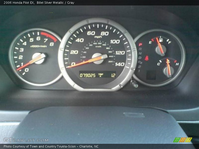 Billet Silver Metallic / Gray 2006 Honda Pilot EX
