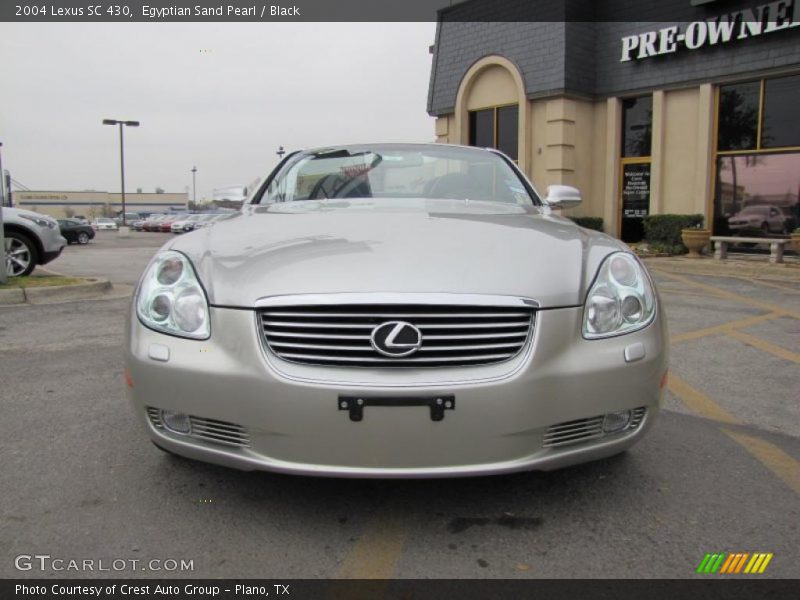 Egyptian Sand Pearl / Black 2004 Lexus SC 430