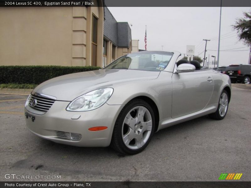 Egyptian Sand Pearl / Black 2004 Lexus SC 430