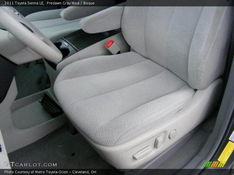 Predawn Gray Mica / Bisque 2011 Toyota Sienna LE