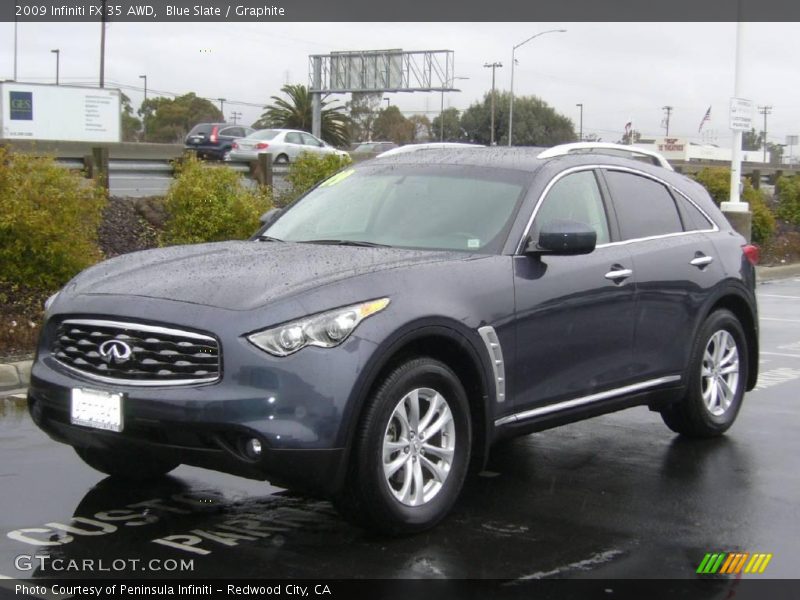 Blue Slate / Graphite 2009 Infiniti FX 35 AWD