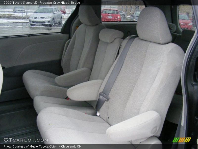Predawn Gray Mica / Bisque 2011 Toyota Sienna LE