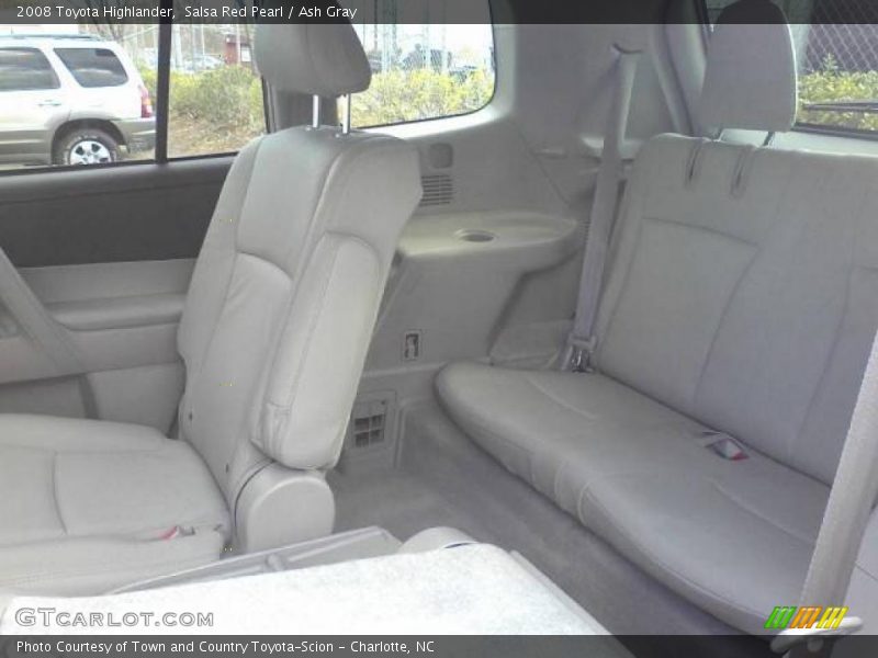 Salsa Red Pearl / Ash Gray 2008 Toyota Highlander