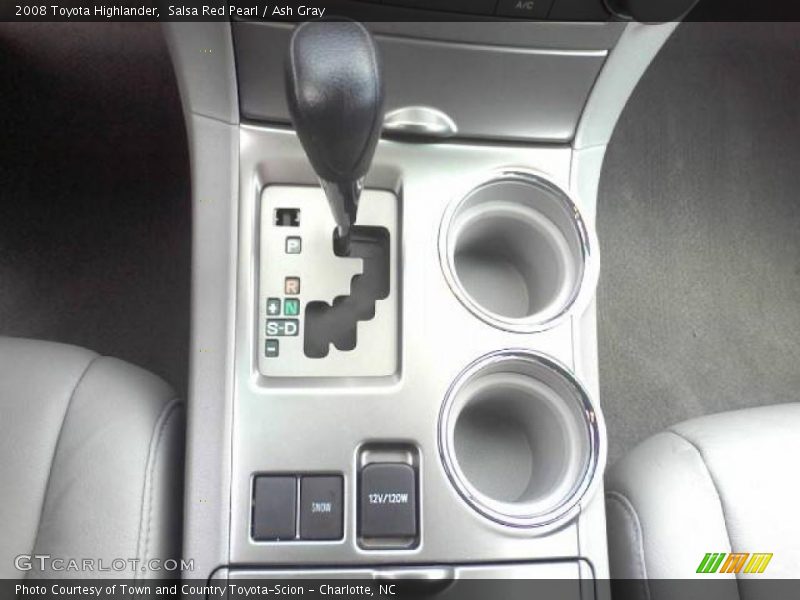 Salsa Red Pearl / Ash Gray 2008 Toyota Highlander