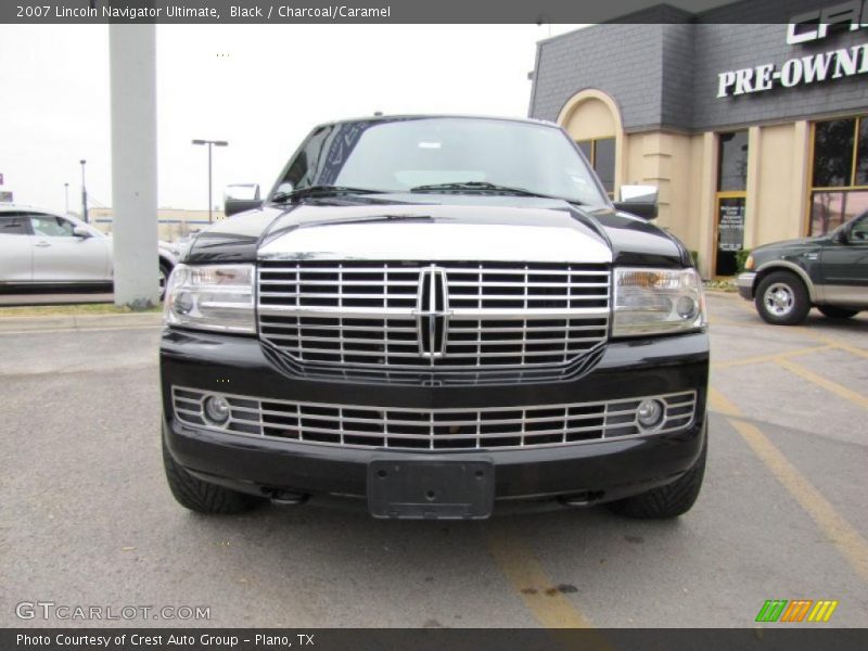 Black / Charcoal/Caramel 2007 Lincoln Navigator Ultimate