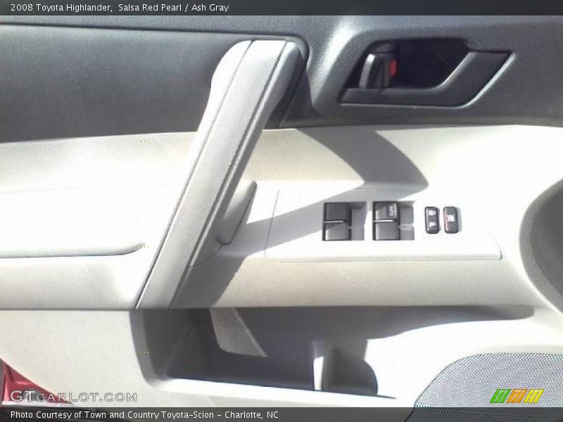 Salsa Red Pearl / Ash Gray 2008 Toyota Highlander