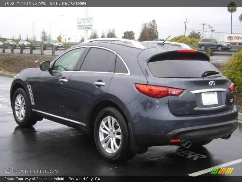 Blue Slate / Graphite 2009 Infiniti FX 35 AWD
