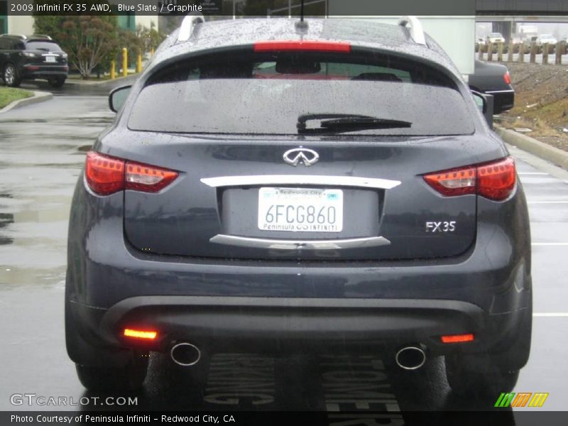 Blue Slate / Graphite 2009 Infiniti FX 35 AWD