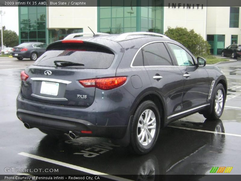 Blue Slate / Graphite 2009 Infiniti FX 35 AWD