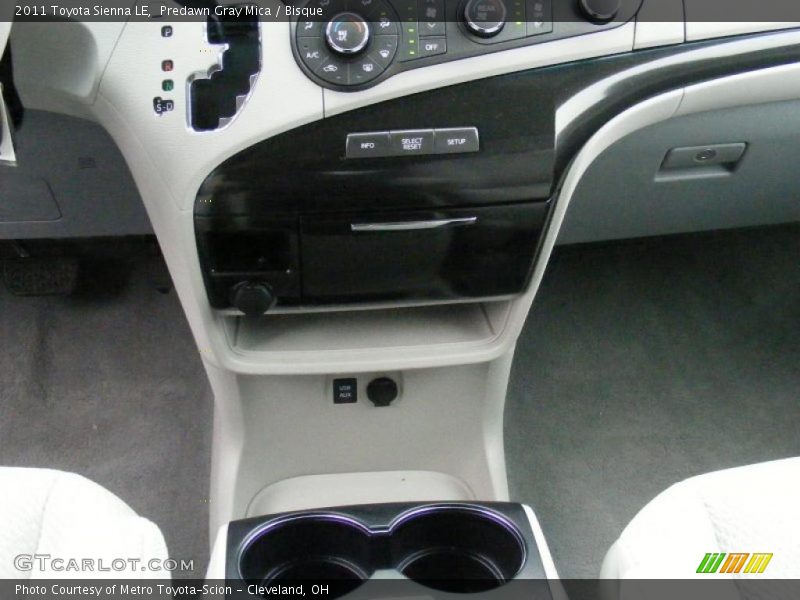 Predawn Gray Mica / Bisque 2011 Toyota Sienna LE
