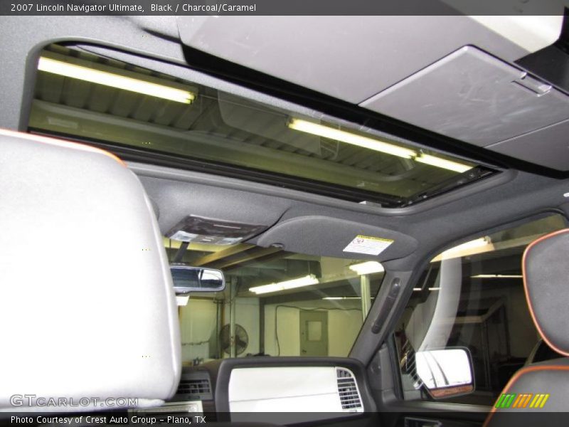 Black / Charcoal/Caramel 2007 Lincoln Navigator Ultimate