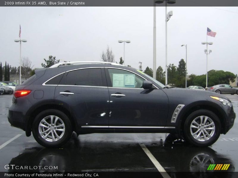 Blue Slate / Graphite 2009 Infiniti FX 35 AWD