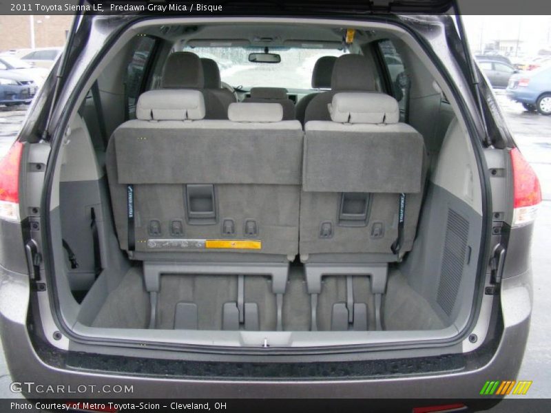 Predawn Gray Mica / Bisque 2011 Toyota Sienna LE