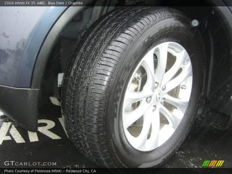 Blue Slate / Graphite 2009 Infiniti FX 35 AWD
