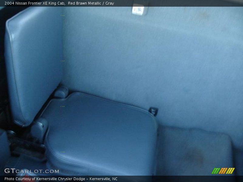 Red Brawn Metallic / Gray 2004 Nissan Frontier XE King Cab