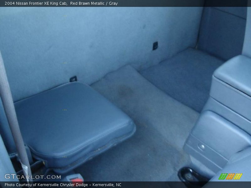 Red Brawn Metallic / Gray 2004 Nissan Frontier XE King Cab
