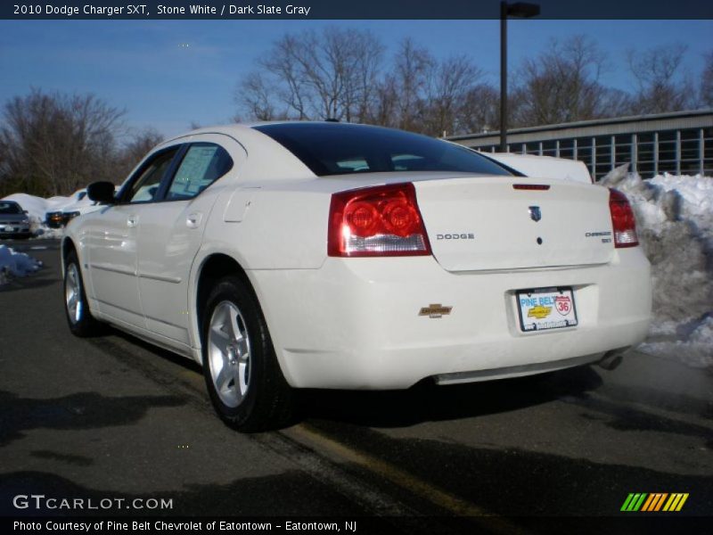 Stone White / Dark Slate Gray 2010 Dodge Charger SXT