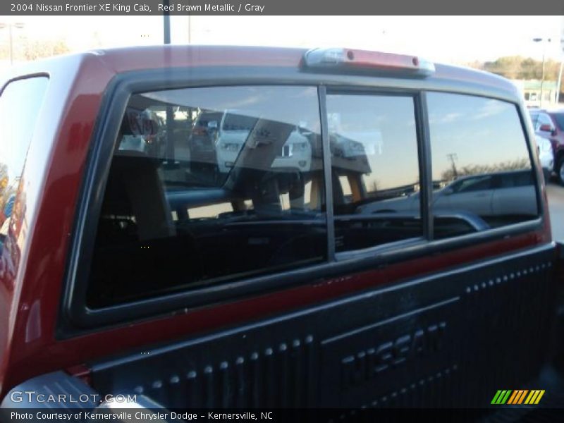 Red Brawn Metallic / Gray 2004 Nissan Frontier XE King Cab