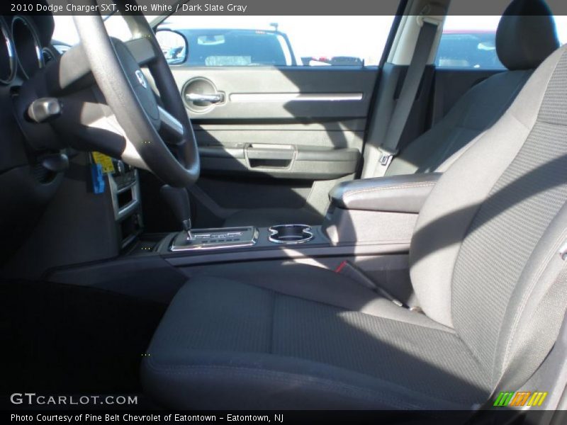 Stone White / Dark Slate Gray 2010 Dodge Charger SXT