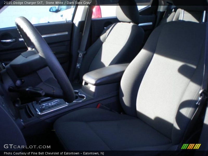 Stone White / Dark Slate Gray 2010 Dodge Charger SXT
