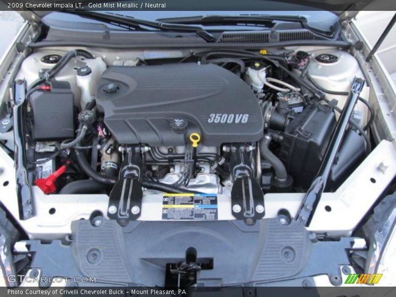 Gold Mist Metallic / Neutral 2009 Chevrolet Impala LT