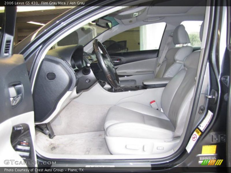 Flint Gray Mica / Ash Gray 2006 Lexus GS 430