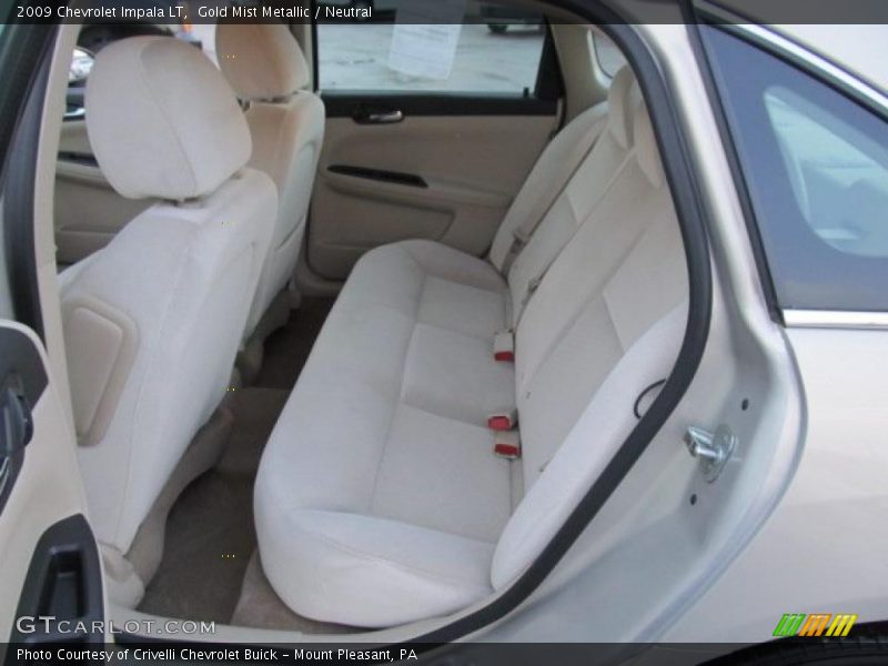 Gold Mist Metallic / Neutral 2009 Chevrolet Impala LT