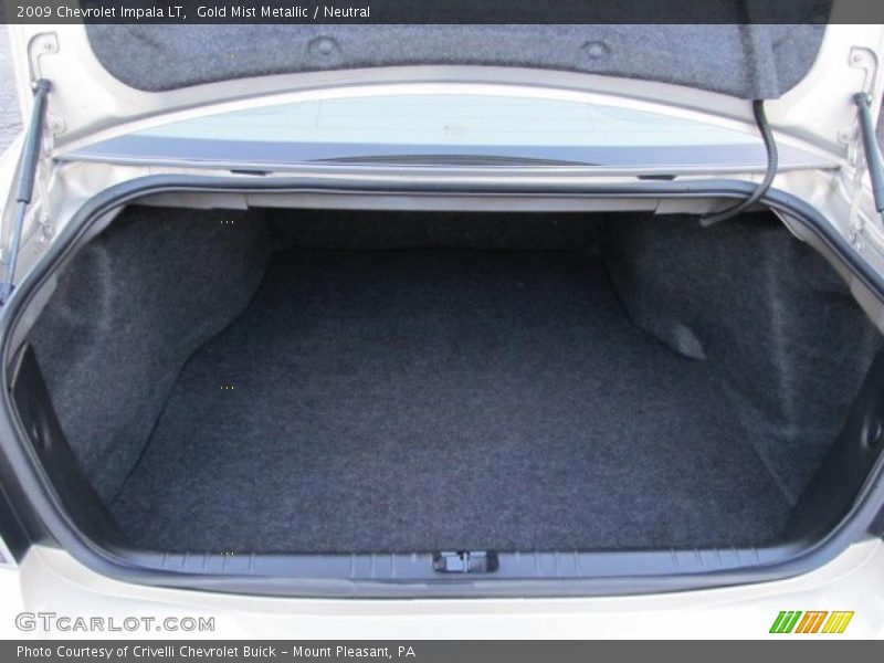 Gold Mist Metallic / Neutral 2009 Chevrolet Impala LT