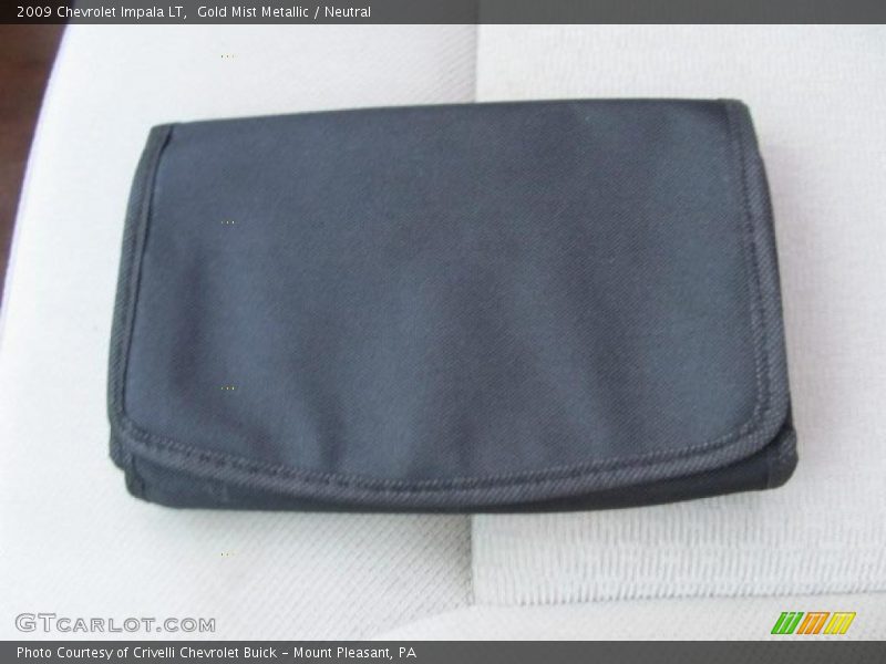 Gold Mist Metallic / Neutral 2009 Chevrolet Impala LT