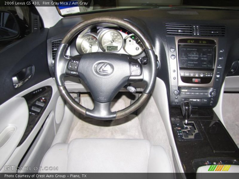 Flint Gray Mica / Ash Gray 2006 Lexus GS 430