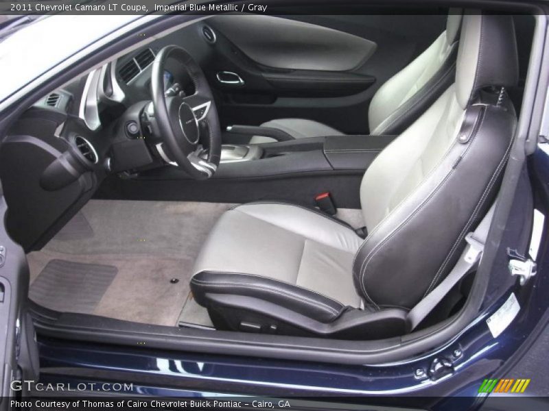  2011 Camaro LT Coupe Gray Interior