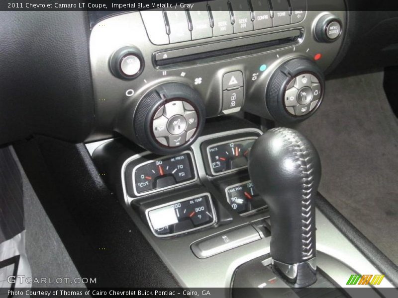 Controls of 2011 Camaro LT Coupe