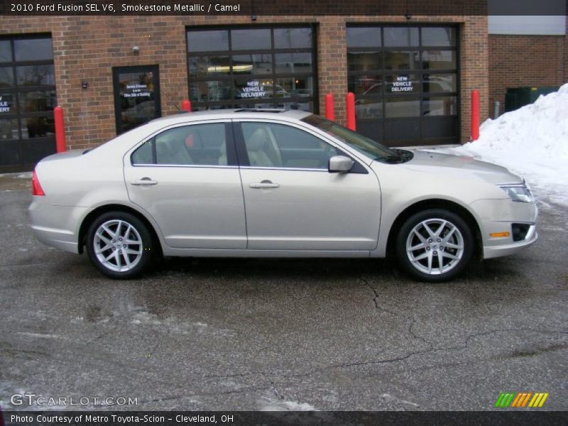 Smokestone Metallic / Camel 2010 Ford Fusion SEL V6