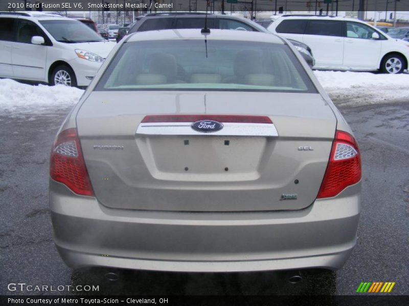 Smokestone Metallic / Camel 2010 Ford Fusion SEL V6