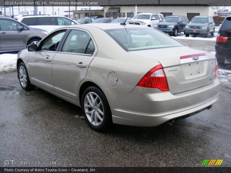 Smokestone Metallic / Camel 2010 Ford Fusion SEL V6