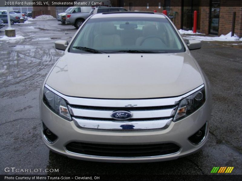 Smokestone Metallic / Camel 2010 Ford Fusion SEL V6